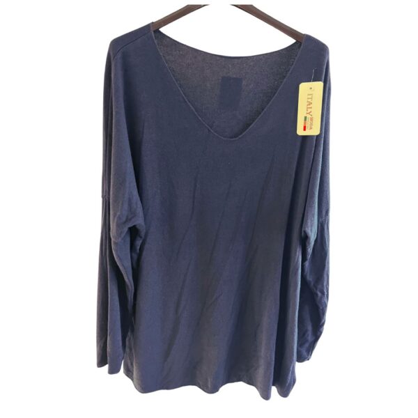 Basis Top v-hals - Navy