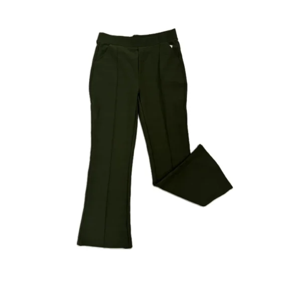 Tregging - Flare Army Green naad (Olive 259)