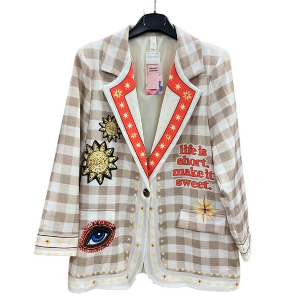 Blazer Print - Eye Of The Tiger