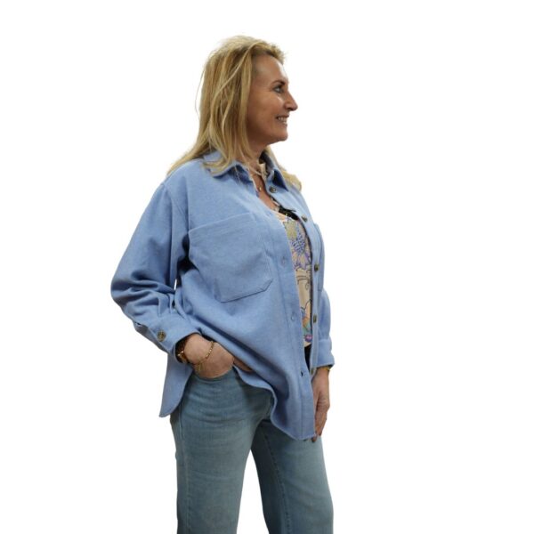 bs jack Vest/Blouse - Blue Seven