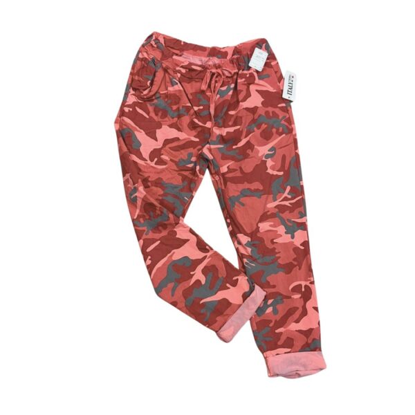 Army Stretch Broek - Koraal