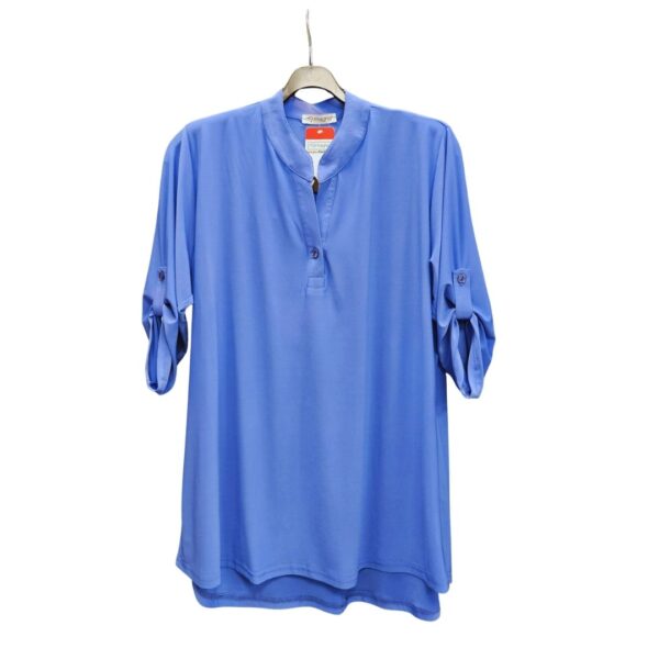 Magna Top  - Blauw PLUS Size -LAATSTE STUKS-