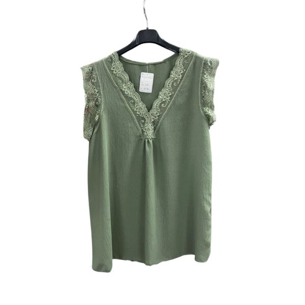 Hemd Kant - Yvonne Army Licht