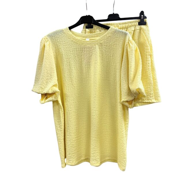 Casual Set - Maroes Kort Geel