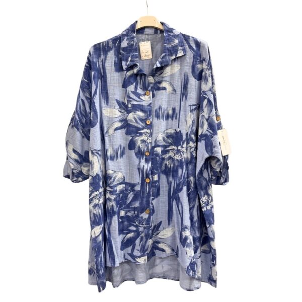 Blouse Paris - Blauw
