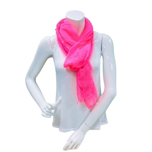 Sjaal basis - Neon Roze