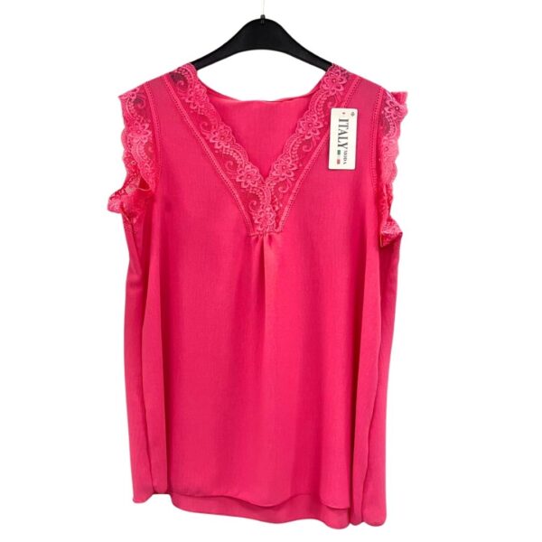 Hemd Kant - Yvonne Fuchsia