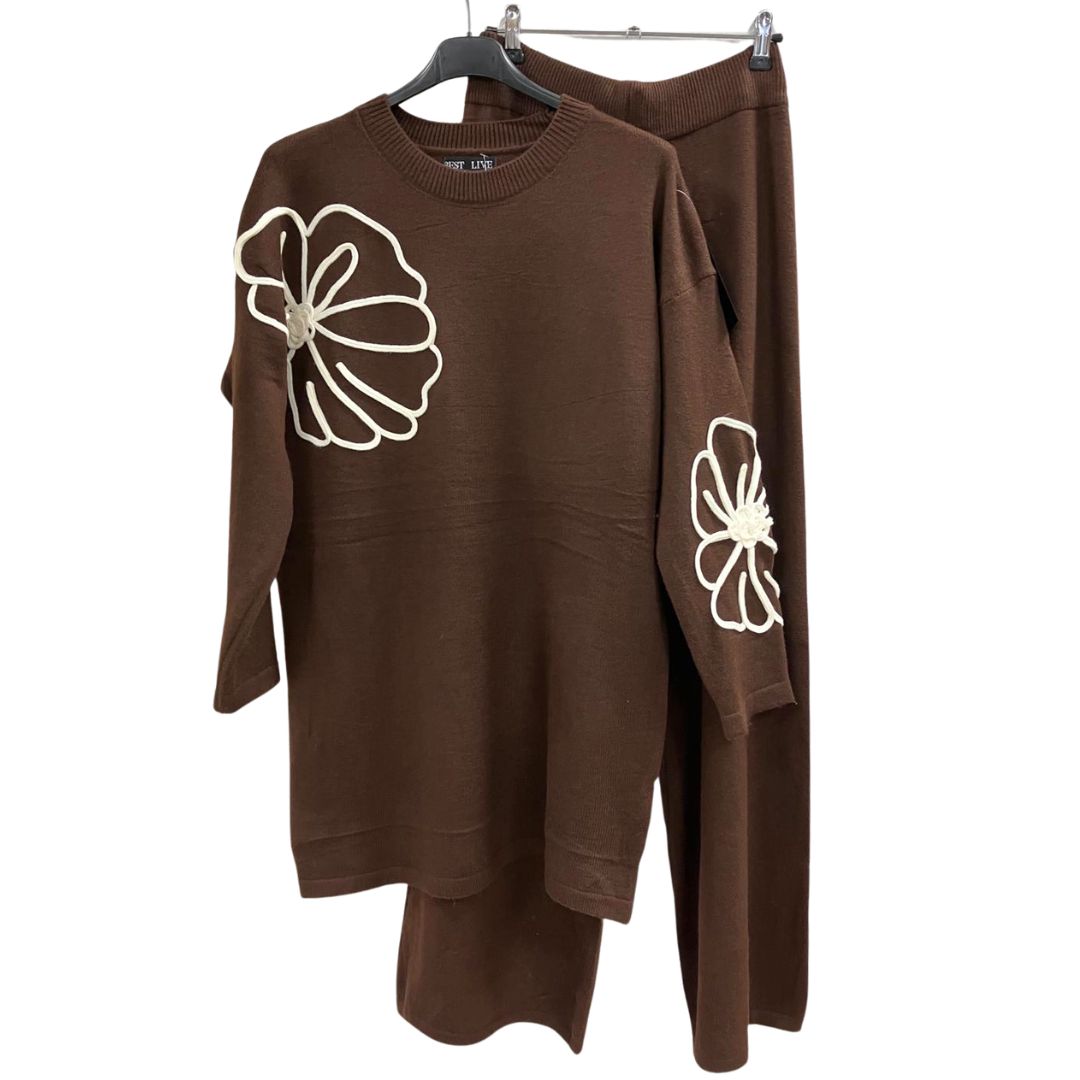 2-Delig Pak Flower - Zwart - Afbeelding 3